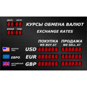Купить офисное табло котировок валют Cassida R-3 по низкой цене. Доставка по Москве и Московской области. Технические характеристики и отзывы покупателей.