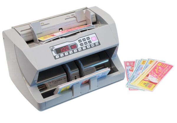 Счетчик PRO EB-400II для пересчета билетов лото листовок и банкнот